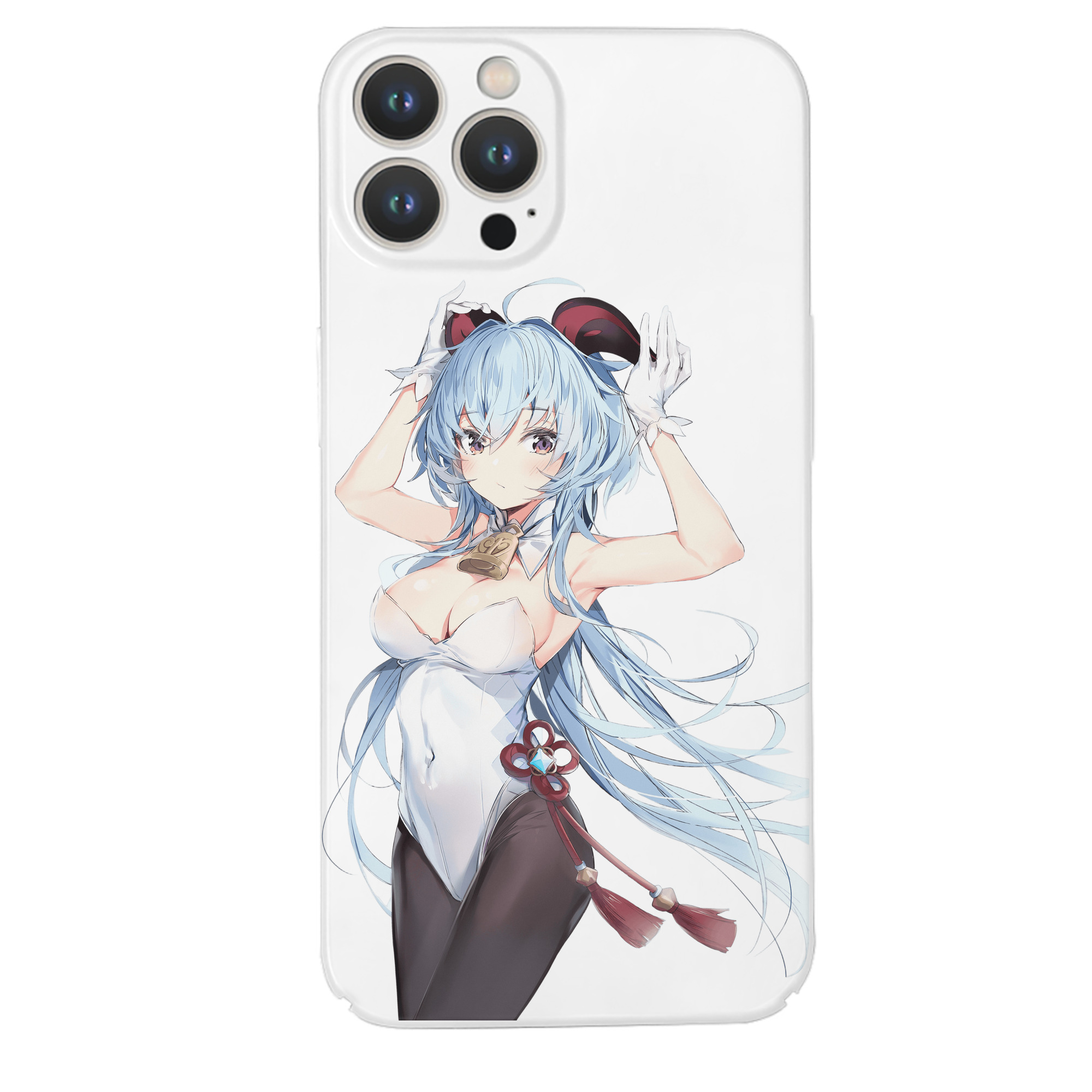 げんし神 甘雨 かんう genshin Ganyu 【iPhone 14シリーズ対応】ハードケース